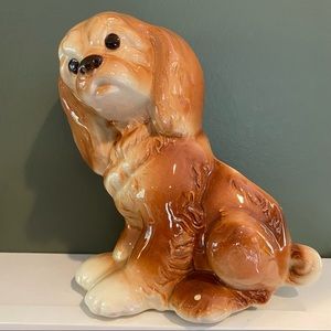 ADORABLE Vintage Cocker Spaniel Planter